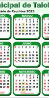Calendário Reuniões 2023